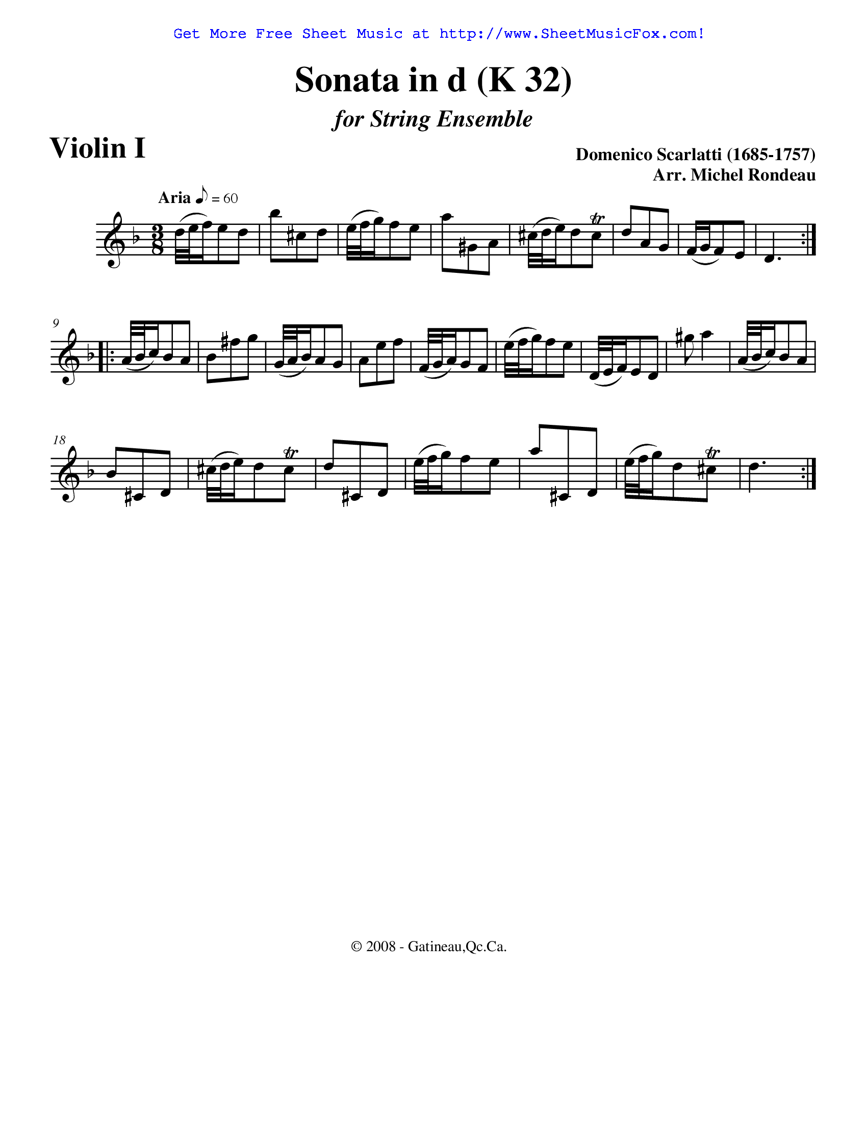 scarlatti sonatas sheet music